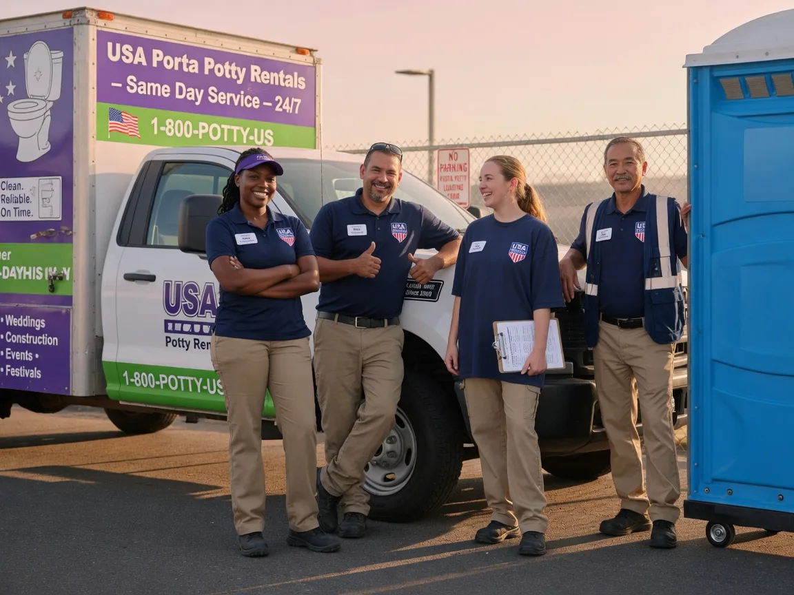 Porta Potty Rental company in Hillsdale, NJ